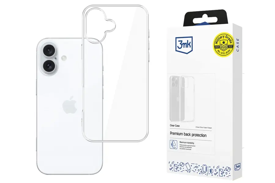 Etui 3mk Clear Case do Apple iPhone 16